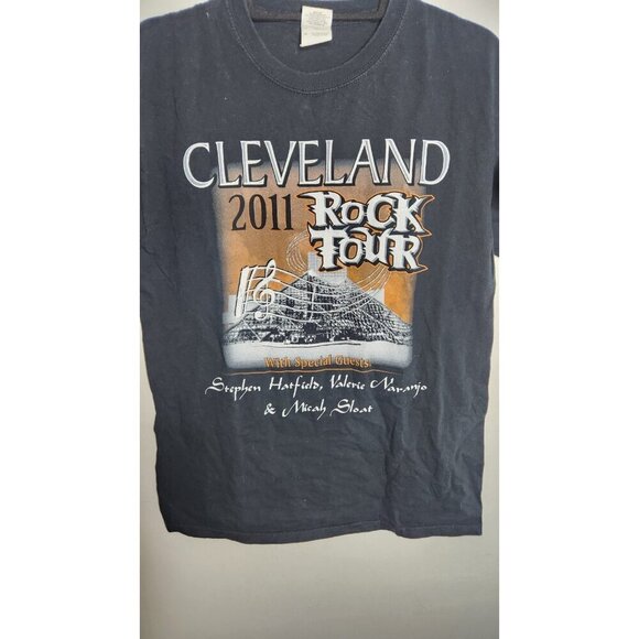 Cleveland Rock Tour 2011 Short Sleeve Band Tee Shirt Size M West Choir - Picture 2 of 4